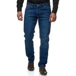 JEEL Jeans da Uomo, Regular-Fit, Taglio Dritto, Elasticizzati, Lavaggio Basic 03-Blu 36W / 30L