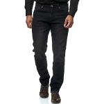 JEEL Jeans da Uomo, Regular-Fit, Taglio Dritto, Elasticizzati, Lavaggio Basic 06-Nero 36W / 34L