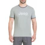 Jeep O100795e069 Short Sleeve T-shirt Verde L Uomo