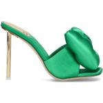Ciabatte larghezza A scontate verdi numero 37 di gomma tacco stiletto per Donna Jeffrey Campbell 