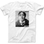 JELU Smiths Is Dead Oscar Wilde T-Shirt 100% Cotton The WhiteMedium