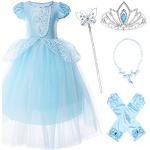 Costumi blu 3 anni in tulle da principessa per bambina Cenerentola Principessa Cenerentola di Amazon.it 