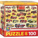 Puzzle classici per bambini pompieri da 100 pezzi Eurographics 