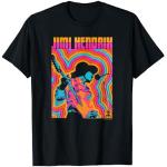 Jimi Hendrix Linee colorate di atmosfera Maglietta
