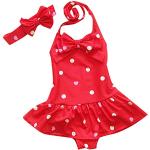 Moda, costumi e accessori  rossi 6 mesi a pois con paillettes mare per neonato di Amazon.it 