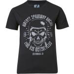 John Doe T-Shirt Skull, nero, dimensione S
