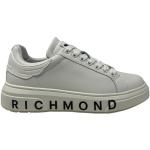 Sneakers larghezza E casual bianche numero 38 di pelle per Donna John Richmond 