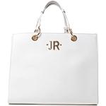 Shopping bags bianche per Donna John Richmond 