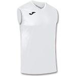 Magliette & T-shirt scontate bianche S in poliestere con scollo a V per Donna Joma 