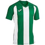 Joma Joma102243.452.4XS-3XS T-Shirt Manica Corta Pisa II Verde Bianco