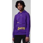 Felpe viola con cappuccio per Uomo jordan Los Angeles Lakers 