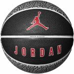 NIKE Jordan Playground - Pallone da basket 8P 2.0, misura 7, colore: grigio lupo, nero, bianco, rosso
