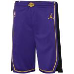 Pantaloncini viola da basket jordan Los Angeles Lakers 