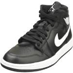 Sneakers alte larghezza E casual nere numero 37,5 per Donna Nike Jordan 