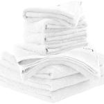 Asciugamani 70x140 di spugna 8 pezzi da bagno Jotex 