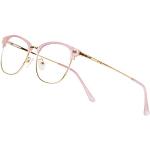 Montature eleganti rosa M per occhiali per Donna 