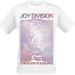 Joy Division - Unknown Pleasures Space - T-Shirt - Uomo - bianco