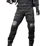 Vestiti ed accessori neri XL da paintball per Uomo 