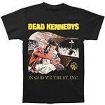 jsr Dead Kennedys in God We Trust T-Shirt Small - Nero