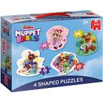 Jumbo- Disney Muppet Babies-Puzzle 4 in 1, Multico