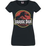 Jurassic Park - Logo - T-Shirt - Donna - nero