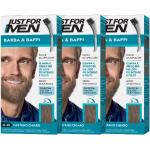 Tinta per barba grigi naturali per ricrescita capelli con vitamina B7 semipermanenti per Uomo Just For Men 