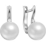 JVD Eleganti orecchini di perle con zirconi SVLE0912XH2P100