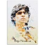 JYSHC Jigsaw Puzzle 1000 Pezzi Diego Armando Maradona Poster Legno Giocattoli Per Adulti Gioco Di Decompressione Ty829Xz
