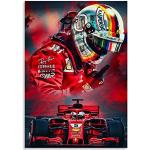 JYSHC Sebastian Vettel F1 Racing Driver Poster Puz