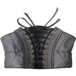 Costumi Cosplay steampunk neri M in similpelle per Donna 