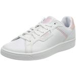 Sneakers larghezza D casual rosa numero 41 di pelle per Donna K-Swiss Clean Court 