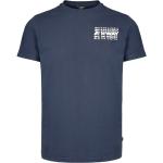Magliette & T-shirt blu S di cotone mezza manica con scollo rotondo per Uomo K-WAY 