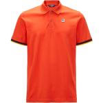 Magliette & T-shirt arancioni XL di cotone a righe mezza manica con manica corta per Uomo 