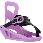 K2 Lil'kat Purple 22 - Attacco snowboard - Viola [Taglia : XS]