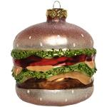 Ghirlande natalizie multicolore a tema hamburger Kaemingk 