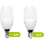 Lampadine bianche a LED compatibile con E14 KAI 