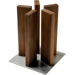 Kai Stonehenge ceppo portacoltelli magnetico, in acciaio/legno di noce, STH-5