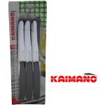 Set di coltelli neri da cucina Kaimano 