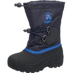 Stivali invernali larghezza E scontati blu navy numero 34 di gomma idrorepellenti per bambini Kamik 