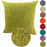 Cuscini verdi 60x60 cm di cotone per divani 