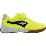 Sneakers larghezza E casual giallo fluo numero 25 per bambini Kangaroos 