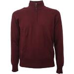 Kangra C0482 Maglione Lana Uomo Bordeaux Sweater M