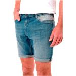 Pantaloncini blu M con frange di jeans per Uomo Kaporal 