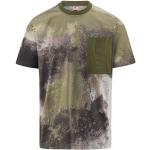 Magliette & T-shirt stampate scontate grigie L di cotone all over per Uomo Kappa 222 Banda 