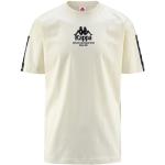 Magliette & T-shirt stampate scontate bianche L di cotone per Uomo Kappa 222 Banda 