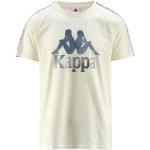 Magliette & T-shirt Regular Fit scontate bianche M di cotone per Uomo Kappa 222 Banda 