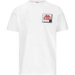 Magliette & T-shirt scontate bianche S mezza manica con manica corta per Uomo Kappa Authentic 