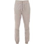 Pantaloni grigi XS di seta con elastico per Uomo Kappa Authentic 