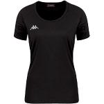T-shirt nere L da running per Donna Kappa 