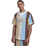 Karl Kani 6033463 Varsity Striped Baseball Short Sleeve T-shirt Multicolor L Uomo